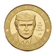 Donald J. Trump Coin $1 - 2026 Semiquincentennial America 250