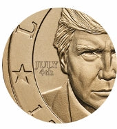 Donald J. Trump $1 Semiquincentennial "July 4th" Privy cion America 250