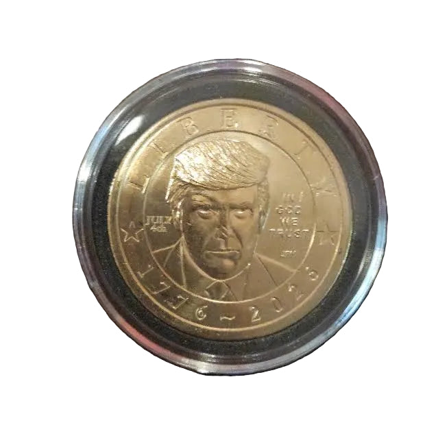 Donald J. Trump $1 Semiquincentennial "July 4th" Privy cion America 250